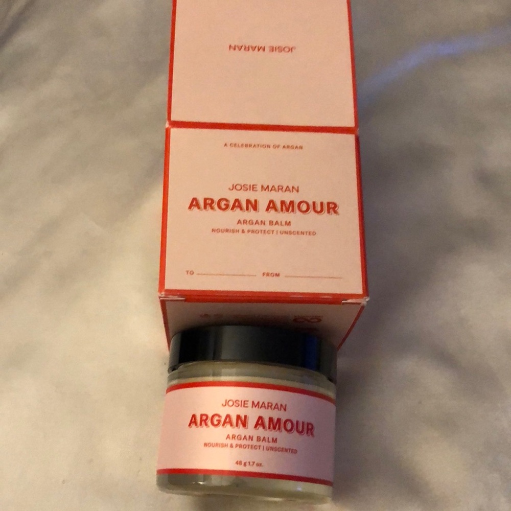 Josie Maran Argan Amour Argan Balm Unscented Nourish & Protect 48g NIB